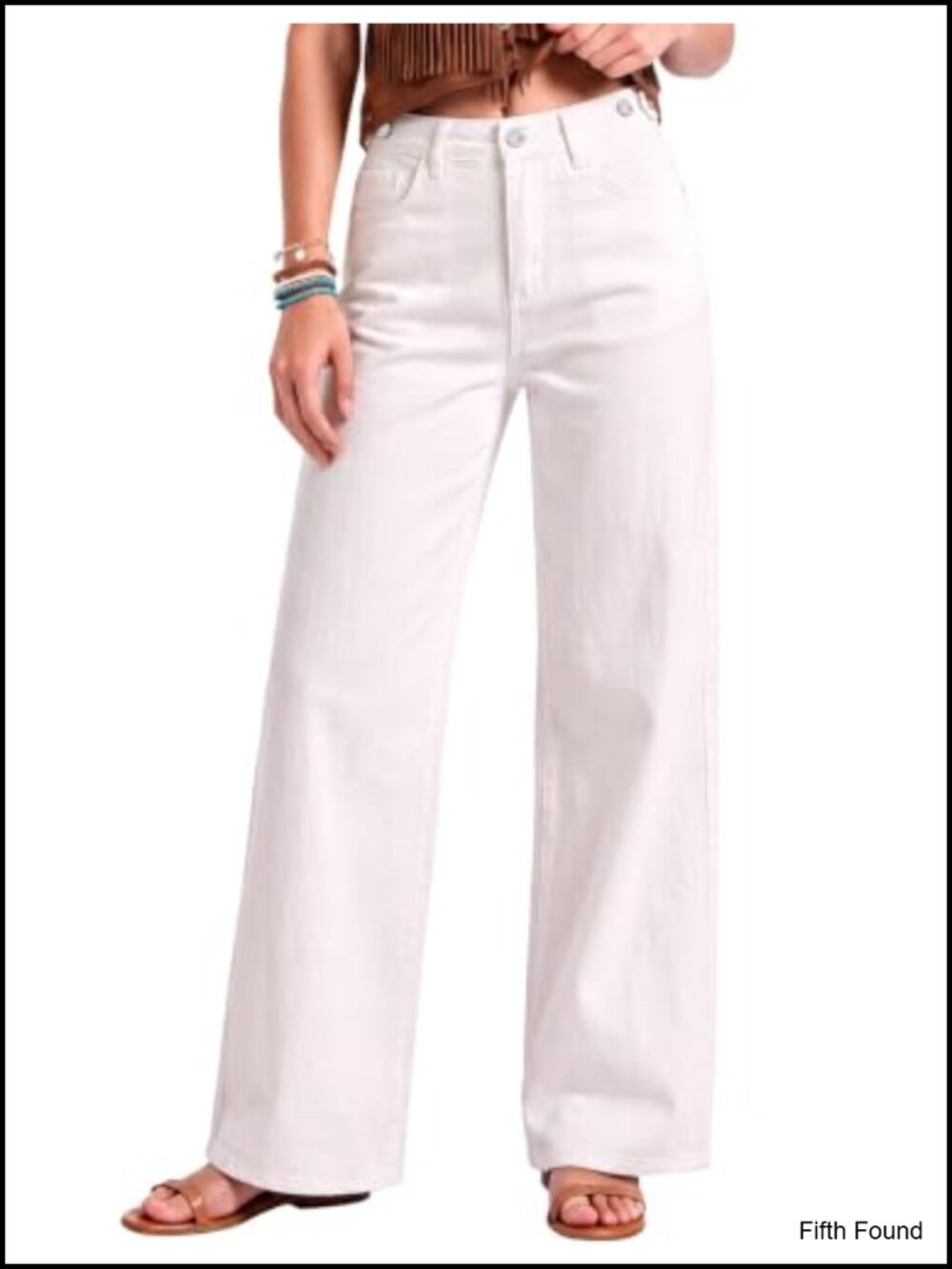 Wide Leg High Waisted Stretchy Baggy Denim Jeans